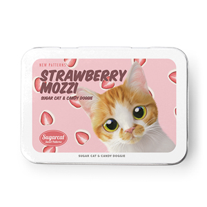 Mozzi Hana’s Strawberry Mozzi New Patterns Tin Case MINI