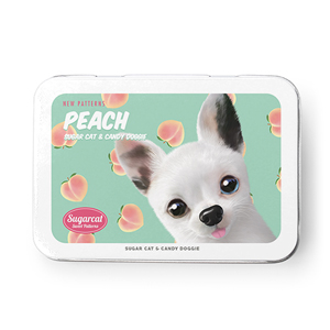 Peaches’s Peach New Patterns Tin Case MINI
