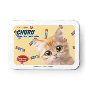 Raon the Kitten’s Churu New Patterns Tin Case MINI