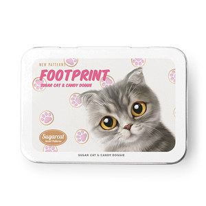 Rion’s Footprint Cookie New Patterns Tin Case MINI