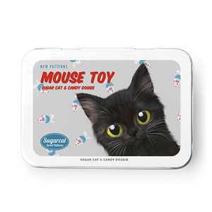 Ruru the Kitten’s Mouse Toy New Patterns Tin Case MINI
