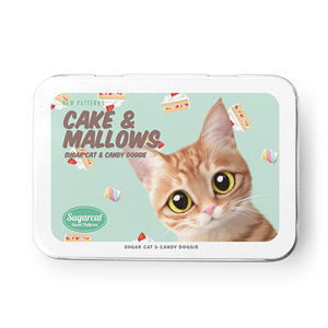 Ssol’s Cake &amp; Mallows New Patterns Tin Case MINI
