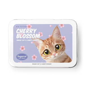Ssol’s Cherry Blossom New Patterns Tin Case MINI
