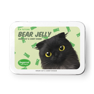 Tencho’s Bear Jelly New Patterns Tin Case MINI