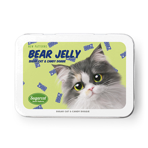 Zzing’s Bears Jelly New Patterns Tin Case MINI