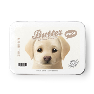 Butter the Labrador Retriever MyRetro Tin Case MINI