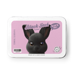 Black Jack the Rabbit MyRetro Tin Case MINI