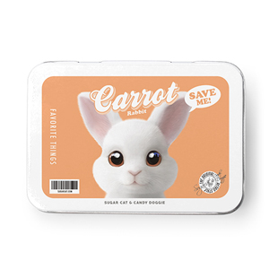 Carrot the Rabbit MyRetro Tin Case MINI