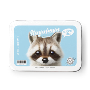 Nugulman the Raccoon Retro Tin Case MINI
