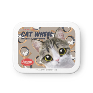 Kung’s Cat Wheel New Patterns Tin Case MINIMINI