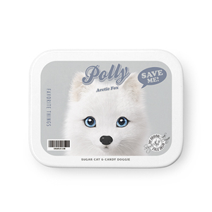 Polly the Arctic Fox Retro Tin Case MINIMINI