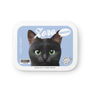 Zoro the Black Cat Retro Tin Case MINIMINI