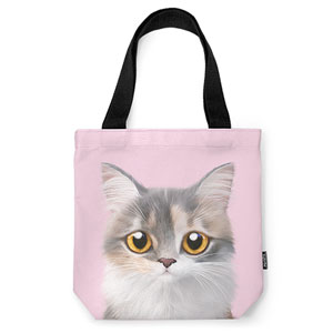 Bori the Munchkin Cat Mini Tote Bag