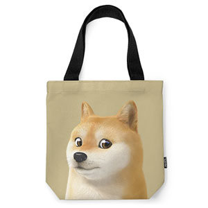 Doge the Shiba Inu (GOLD ver.) Mini Tote Bag