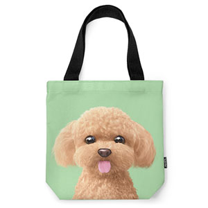 Elo the Poodle Mini Tote Bag