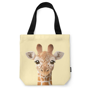 Capri the Giraffe Mini Tote Bag