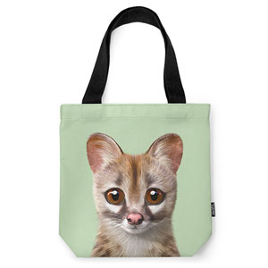 Musk the Genet Cat Mini Tote Bag