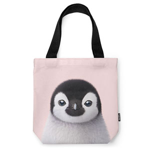 Peng Peng the Baby Penguin Mini Tote Bag