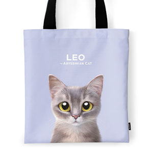 Leo the Abyssinian Blue Cat Original Tote Bag