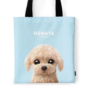 Renata the Poodle Original Tote Bag