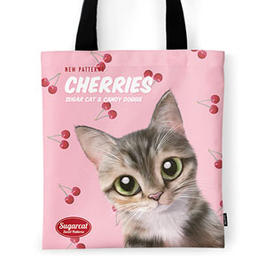 Cherry’s Cherries New Patterns Tote Bag