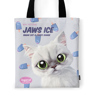 Delma’s Jaws Ice New Patterns Tote Bag