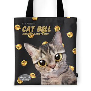Dots’s Cat Bell New Patterns Tote Bag