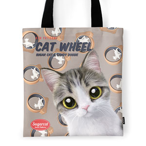 Kung’s Cat Wheel New Patterns Tote Bag