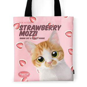 Mozzi Hana’s Strawberry Mozzi New Patterns Tote Bag