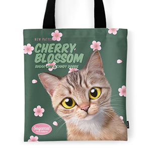 Ohjunisa’s Cherry Blossom New Patterns Tote Bag