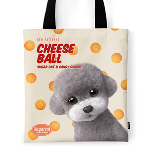 Earlgray the Poodle&#039;s Cheese Ball New Patterns Tote Bag