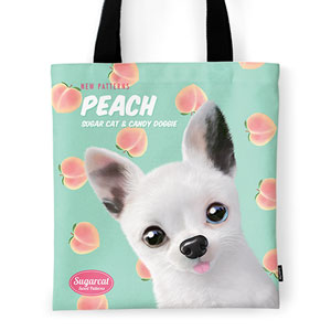 Peaches’s Peach New Patterns Tote Bag
