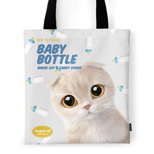 Pogeun’s Baby Bottle New Patterns Tote Bag
