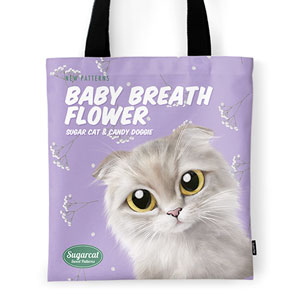 Ruda’s Baby Breath Flower New Patterns Tote Bag