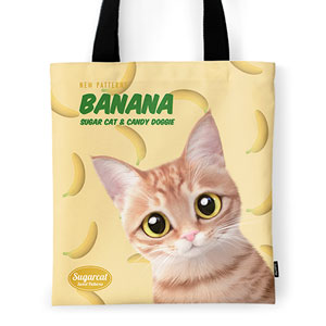 Ssol’s Banana New Patterns Tote Bag