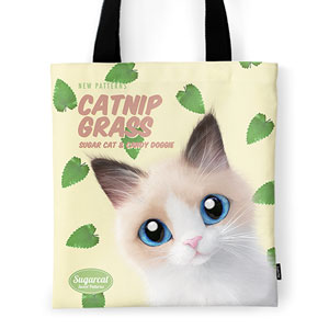 Ttui’s Catnip Grass New Patterns Tote Bag
