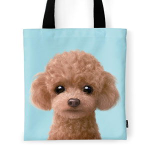 Ruffy the Poodle Tote Bag