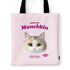 Gucci the Munchkin TypeFace Tote Bag
