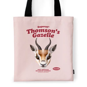 Gazelle the Thomson’s Gazelle TypeFace Tote Bag