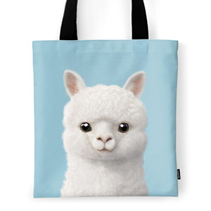Angsom the Alpaca Tote Bag