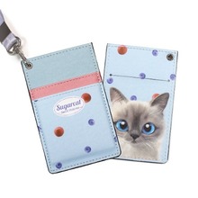 Momo’s Blueberry &amp; Strawberry Card Necklace Wallet