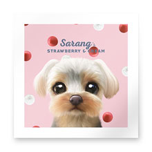 Sarang the Yorkshire Terrier’s Strawberry &amp; Cream Art Print