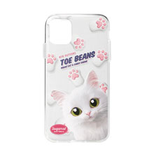 Ria’s Toe Beans New Patterns Clear Jelly Case