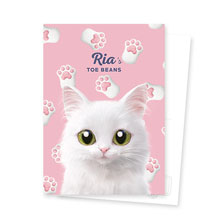 Ria’s Toe Beans Postcard